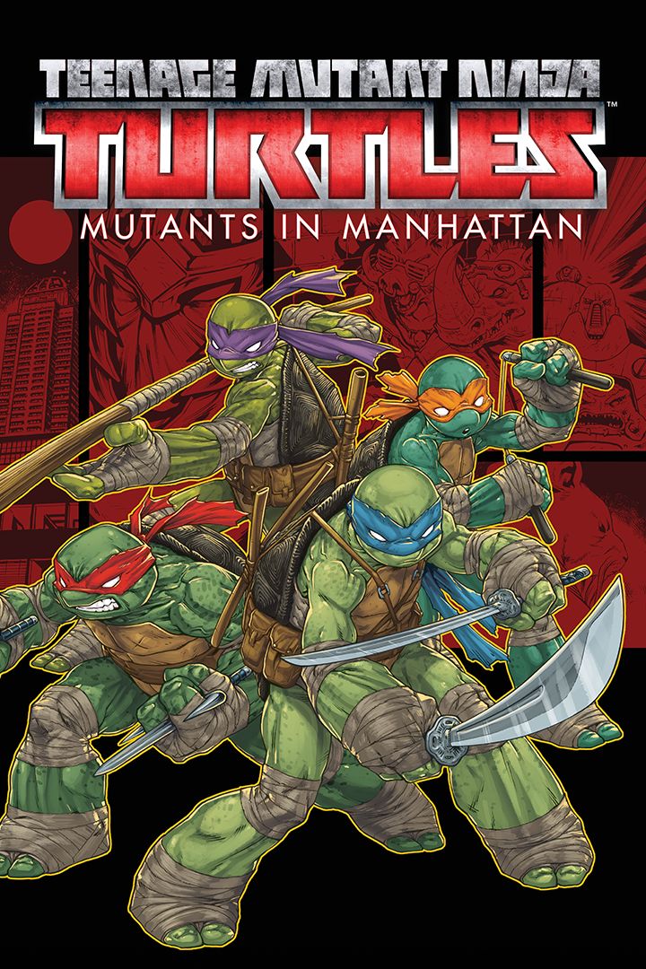 Teenage Mutant Ninja Turtles Mutants in Manhattan box art for Xbox 360